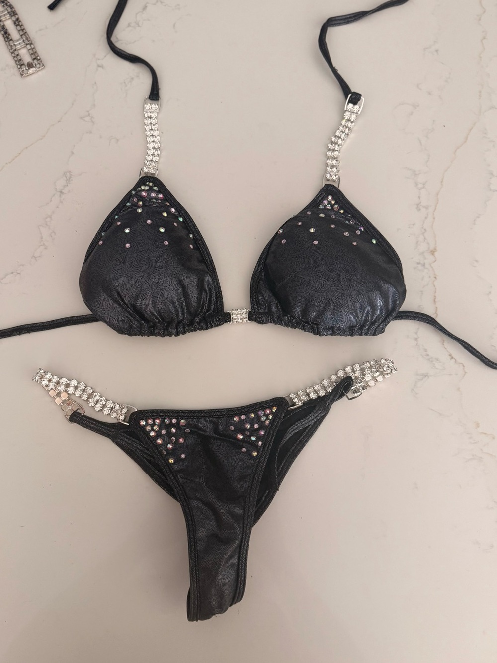 Black Holographic Bikini